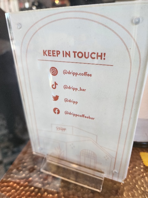 dripp coffee social media information